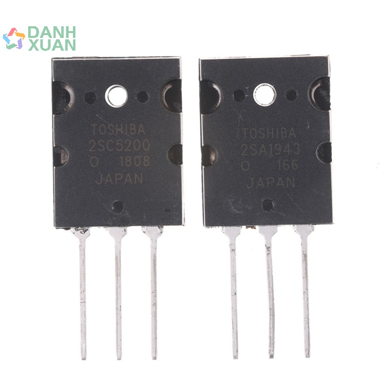 {Danh Xuan} 1pair 2sa1943 & 2sc5200 PNP Power Transistor mới