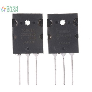 1pair 2sa1943 & 2sc5200 pnp power transistor mới