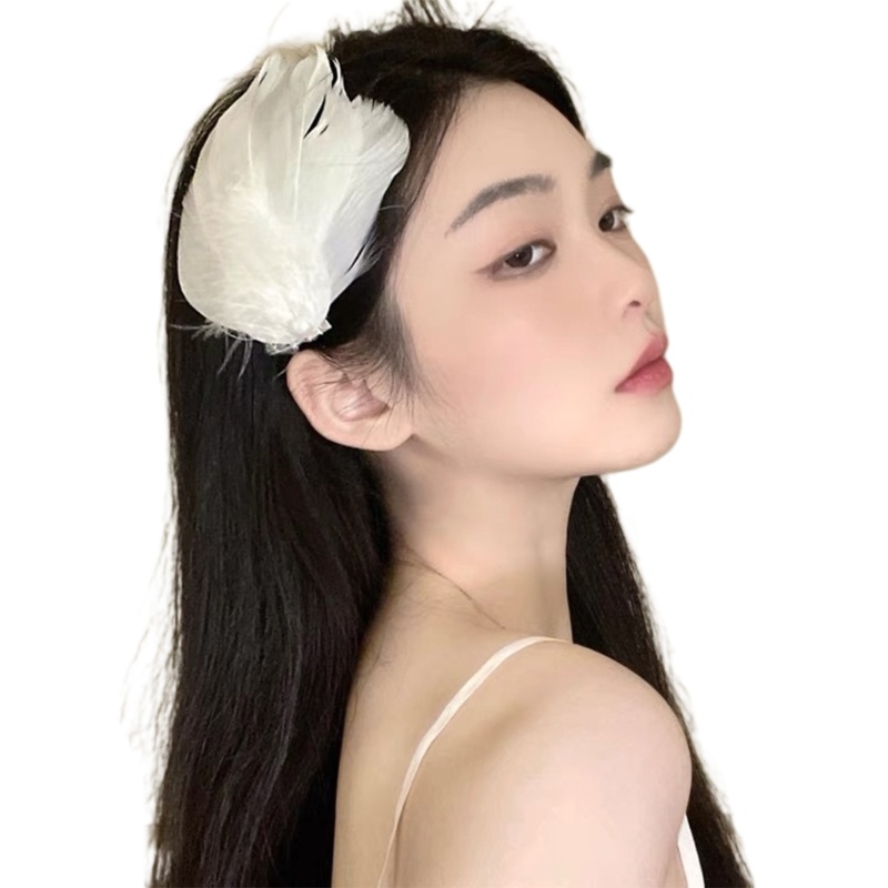 Kẹp Tóc Hình Lông Vũ Cho Thanh Thiếu Niên