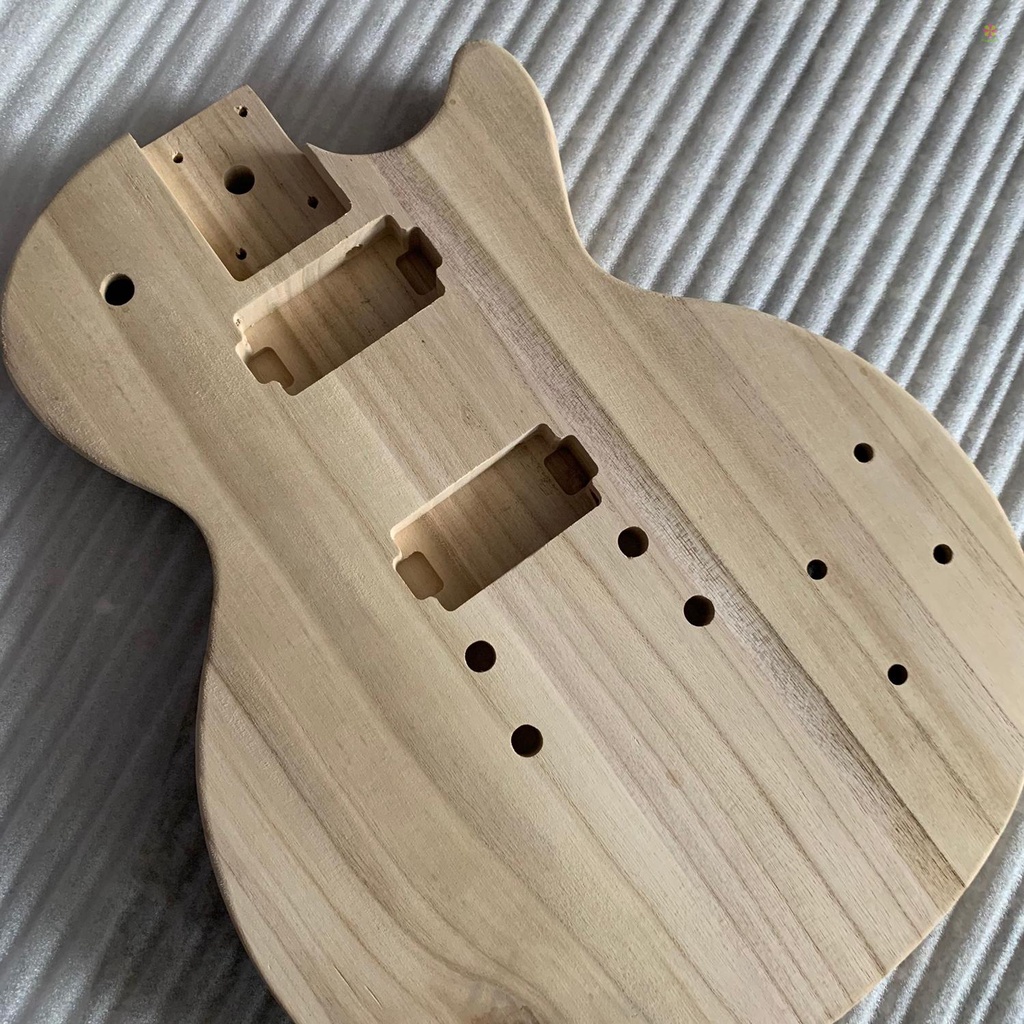 Nicephoto Thùng Gỗ Đàn guitar Điện Không Hoàn Thiện diy