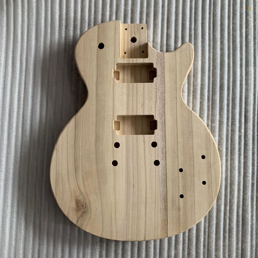 Nicephoto Thùng Gỗ Đàn guitar Điện Không Hoàn Thiện diy