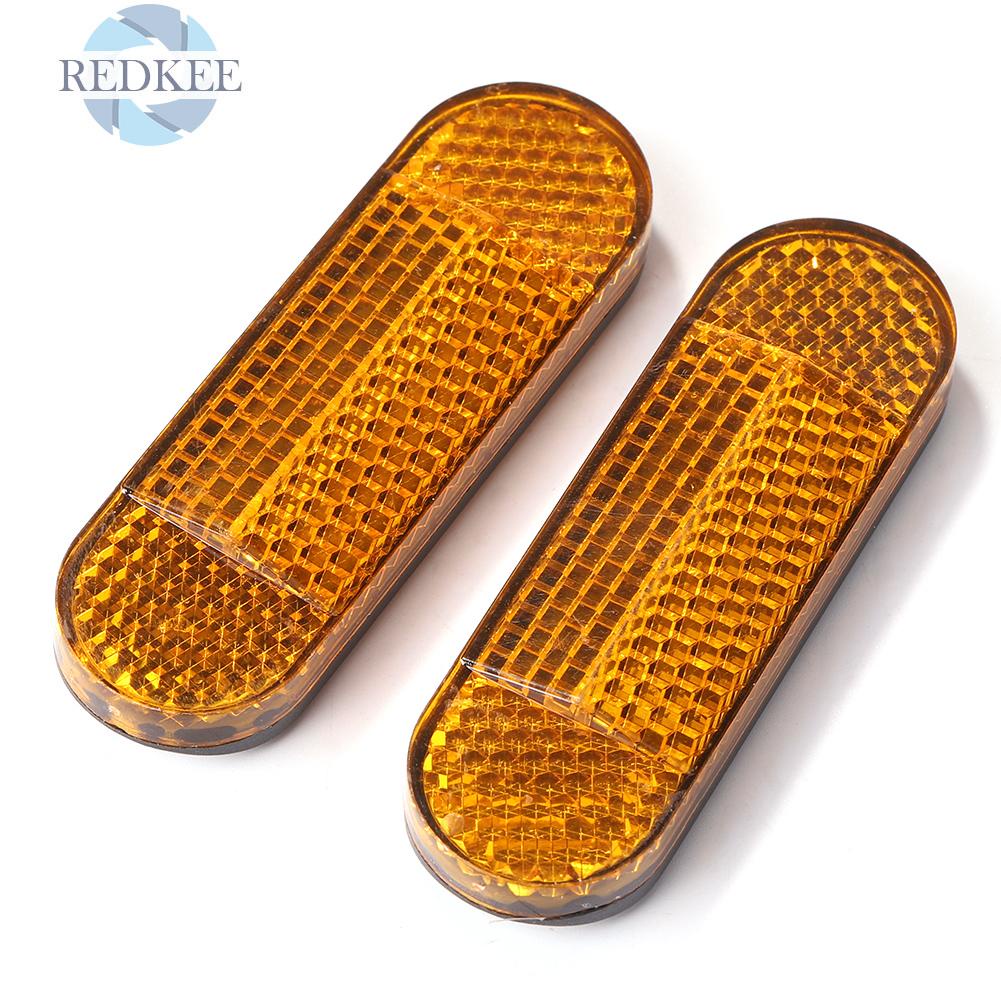 Miếng Dán Phản Quang Cảnh Báo An Toàn Phía Trước Cho Xe Máy Điện scooter m365 pro 2