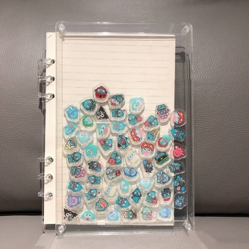 Sổ Tay Khổ a5 a7 Bìa acrylic Trong Suốt diy