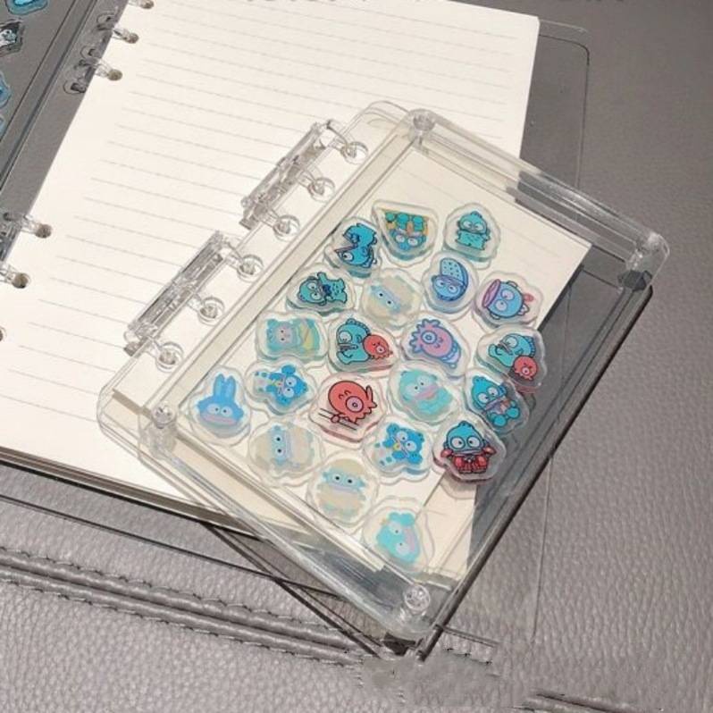 Sổ Tay Khổ a5 a7 Bìa acrylic Trong Suốt diy