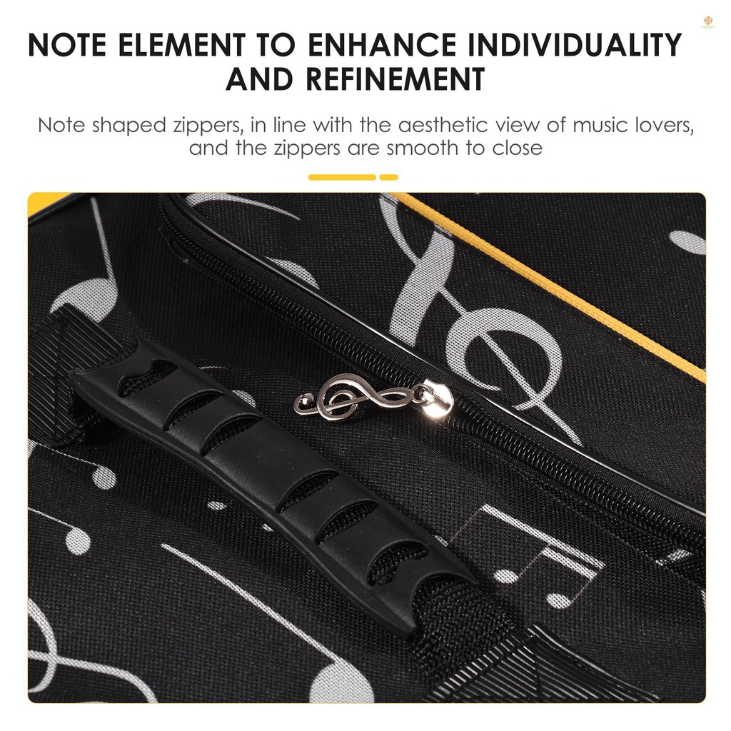 Nicephoto Túi Đựng Đàn guitar 41-inch Bằng Vải oxford Dày Dặn Có Đệm cotton Đeo Vai Có Thể Điều Chỉnh