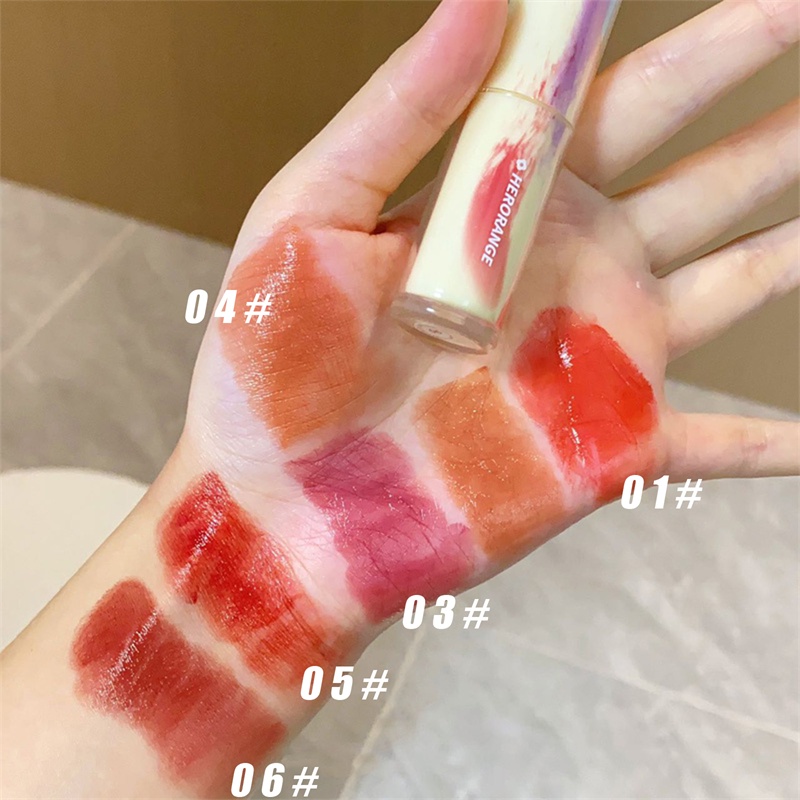 Abpopa Son Môi herogange Dưỡng Ẩm Lâu Phai Chất Son Siêu Mượt Mà