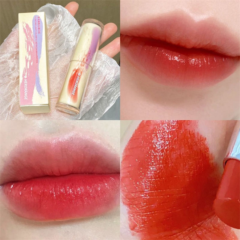 Abpopa Son Môi herogange Dưỡng Ẩm Lâu Phai Chất Son Siêu Mượt Mà