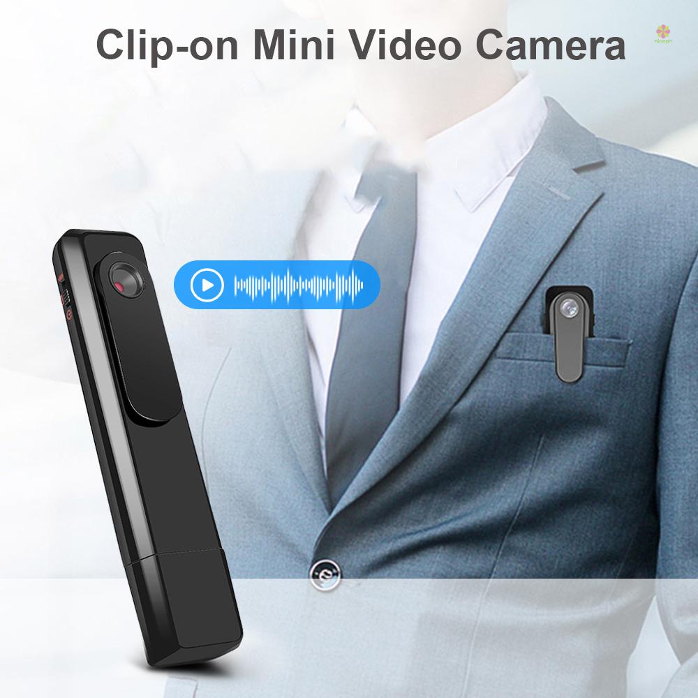 Nicephoto Máy Quay video 1080p mini Có Kẹp Và Pin lithium Một Phím Ghi Âm Nhanh Cho Nhà Ở / Văn Phòng