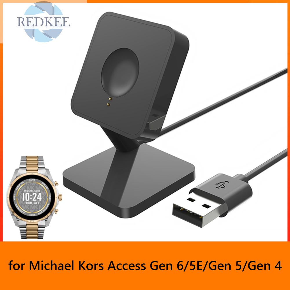 Đế Sạc Từ Tính 5v 1a Bằng Nhựa Cho michael kors access gen 6 / 5e / gen 5 / gen 4