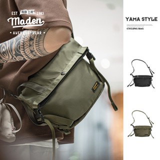 MADEN dụng cụ trang phục phong cách nam thanh niên núi ngoài trời đi xe đạp máy điều lệ có khả năng túi đeo chéo dung tích lớn, túi đeo vai đơn đa chức năng