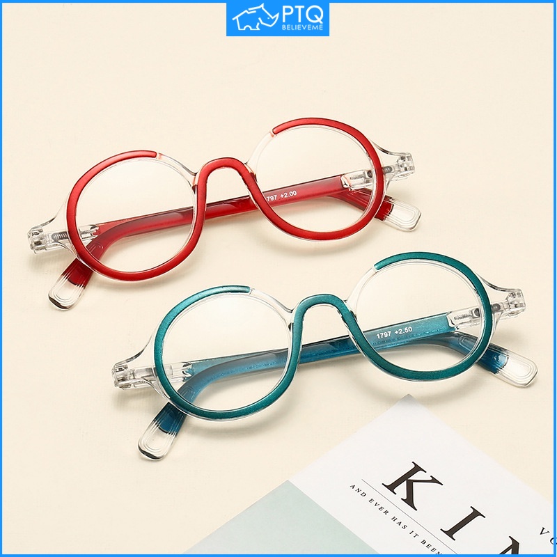 Kính Đọc Sách Gọng Tròn Chống Ánh Sáng Xanh Phong Cách retro Cho Nam Và Nữ