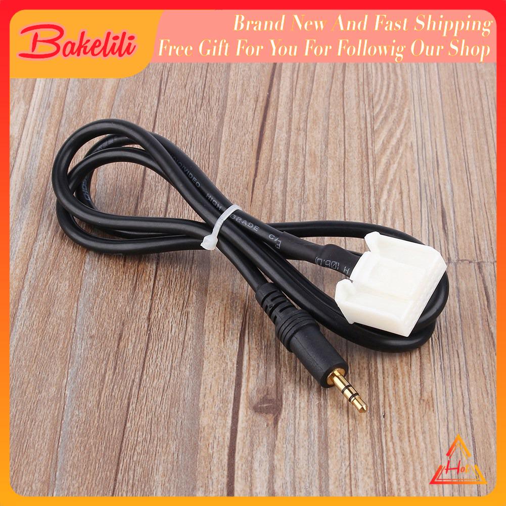 Bakelili Car-Styling 3.5MM AUX Audio MP3 Phone Input Adapter Cable For Toyota Wholesale