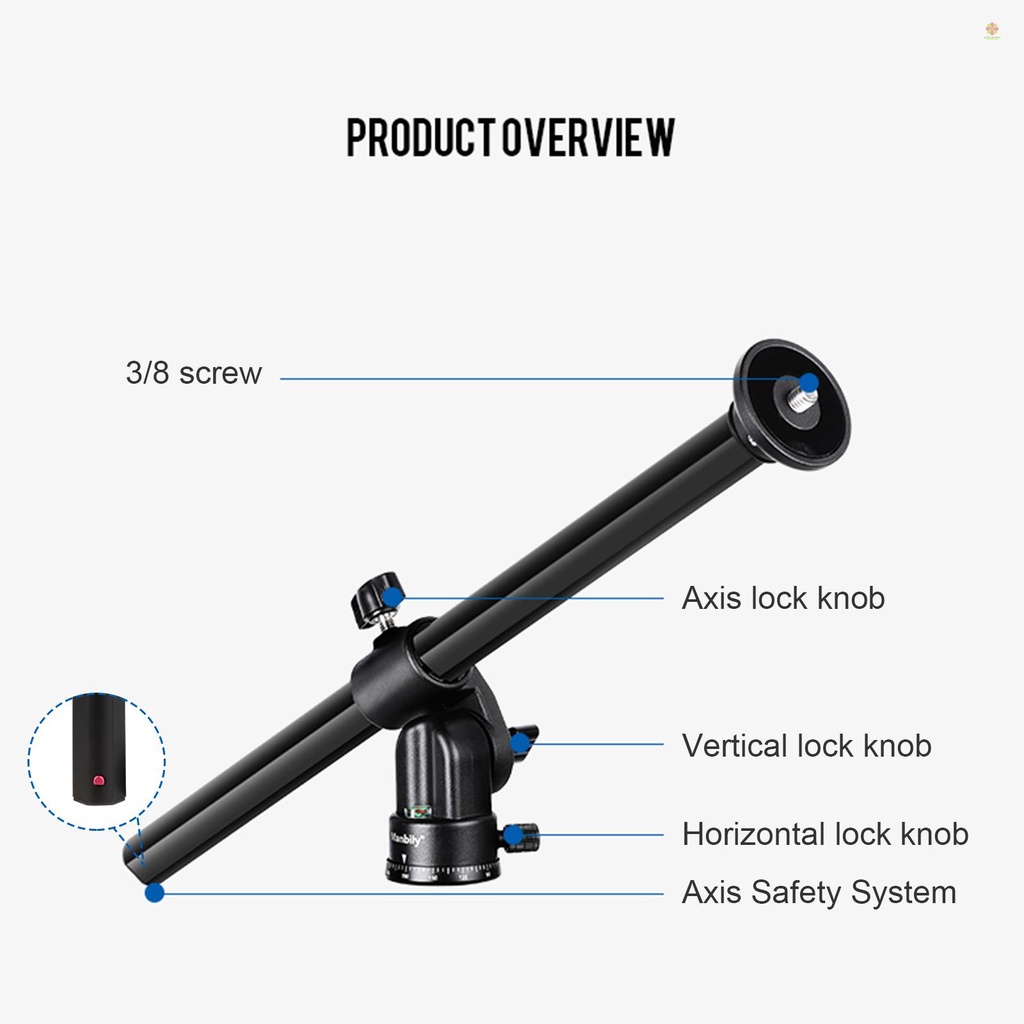 Nicephoto Giá Đỡ Ba Chân zw-02 Có Thể Xoay Vòng 10kg Cho studio Chụp Ảnh