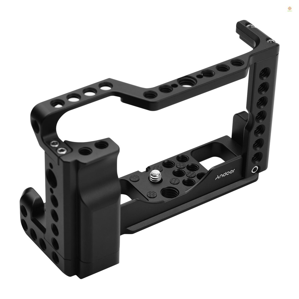 Khung Hợp Kim Nhôm Kèm Ngàm Gắn 1 / 4 3 / 8 Cho Máy Ảnh andoer m6 mark ii