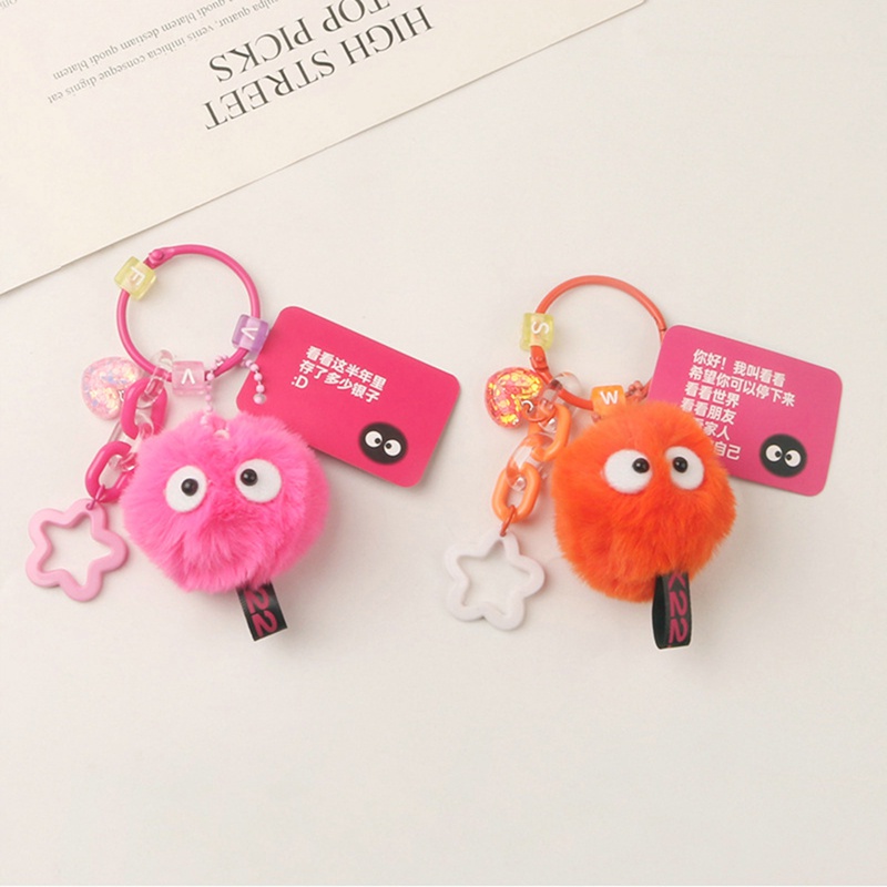 Móc Khóa Banh Xù Mini Dễ Thương