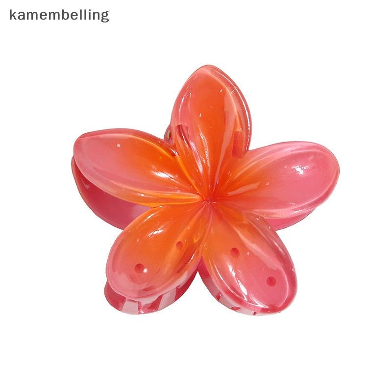 Kamembelling Kẹp Tóc Hình Bông Hoa Nhiều Màu Sắc Phong Cách vintage Thời Trang Cho Nữ
