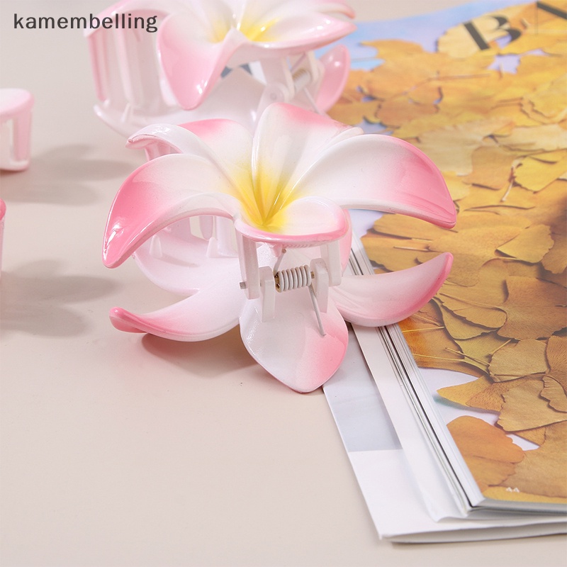Kamembelling Kẹp Tóc Hình Bông Hoa Nhiều Màu Sắc Phong Cách vintage Thời Trang Cho Nữ