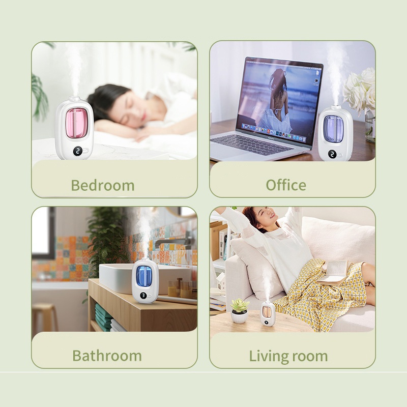 AILIYA Máy Tạo Hương Thơm Tự Động Khử Mùi Nhà Vệ Sinh Phòng Ngủ