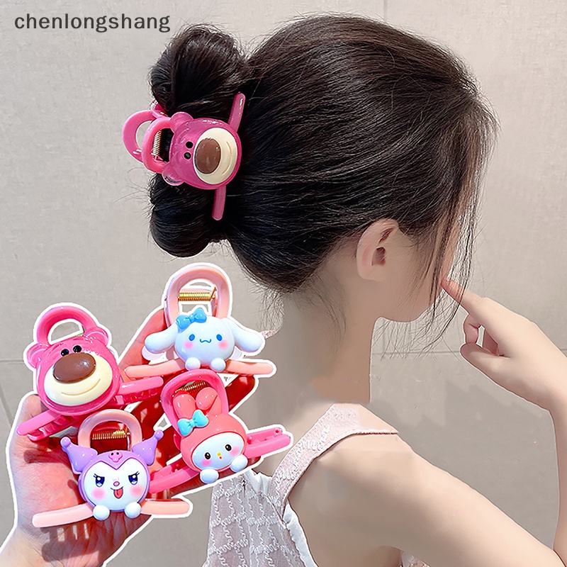 SANRIO Chenlongshang Kẹp Tóc Hình Cá Mập kuromi my melody cinnamoroll Dễ Thương Làm Quà Tặng Cho Bé Gái