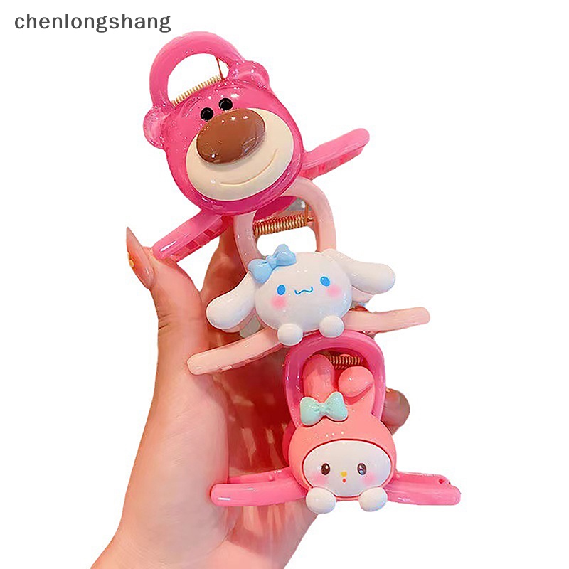 SANRIO Chenlongshang Kẹp Tóc Hình Cá Mập kuromi my melody cinnamoroll Dễ Thương Làm Quà Tặng Cho Bé Gái