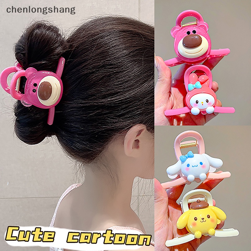 SANRIO Chenlongshang Kẹp Tóc Hình Cá Mập kuromi my melody cinnamoroll Dễ Thương Làm Quà Tặng Cho Bé Gái