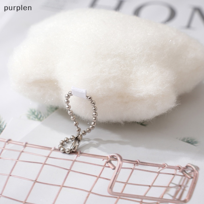 Móc Khóa Hình Đám Mây Nhồi Bông Mềm Mại Dễ Thương