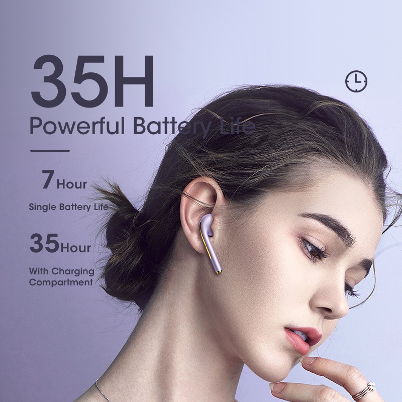 Tai Nghe bluetooth 5.0 Không Dây sony j18 tws Cảm Ứng Bật Lên