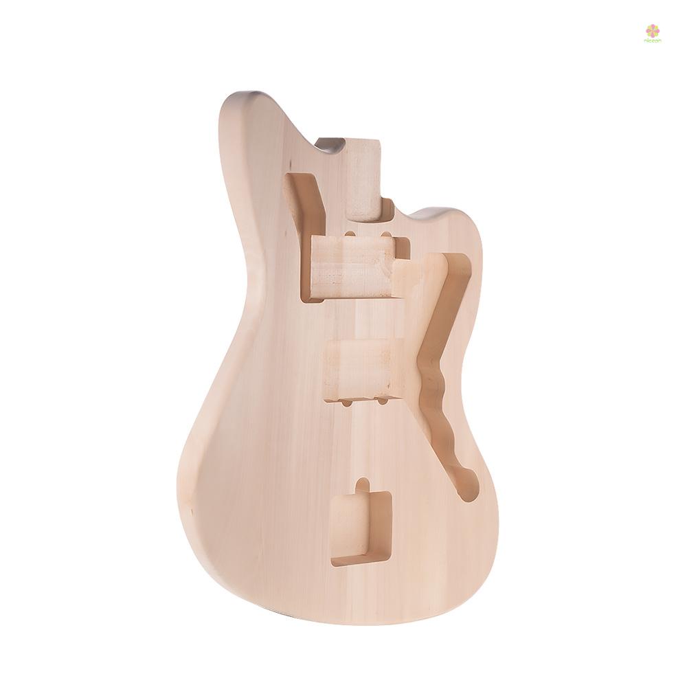 Nicephoto Thân Đàn guitar Điện mzb-t diy Bằng Gỗ basswood