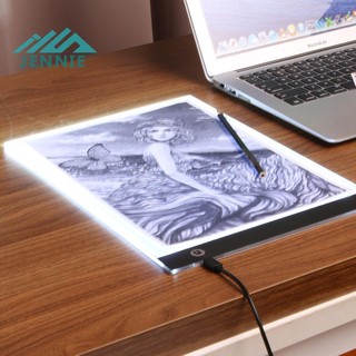 Kỹ thuật số vktech bảng vẽ mỏng khổ a4 có đèn led nghệ thuật