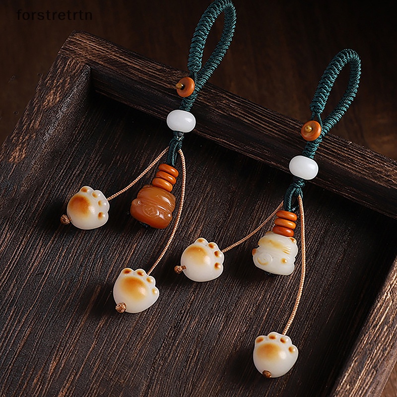 Dây Đeo Điện Thoại Chống Thất Lạc Hình Chân Mèo Dễ Thương