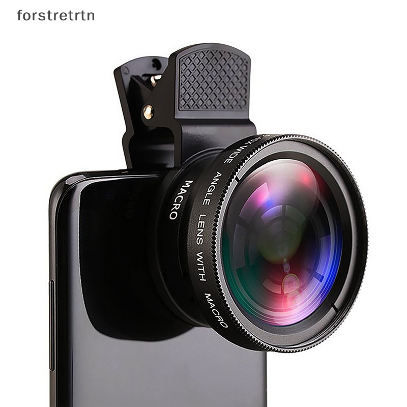 Forstretn 1 Ống Kính Máy Ảnh macro 2 Trong 1 Góc Siêu Rộng 0.45x 12.5x Cho iphone 14 13 12 Xiaomi samsung