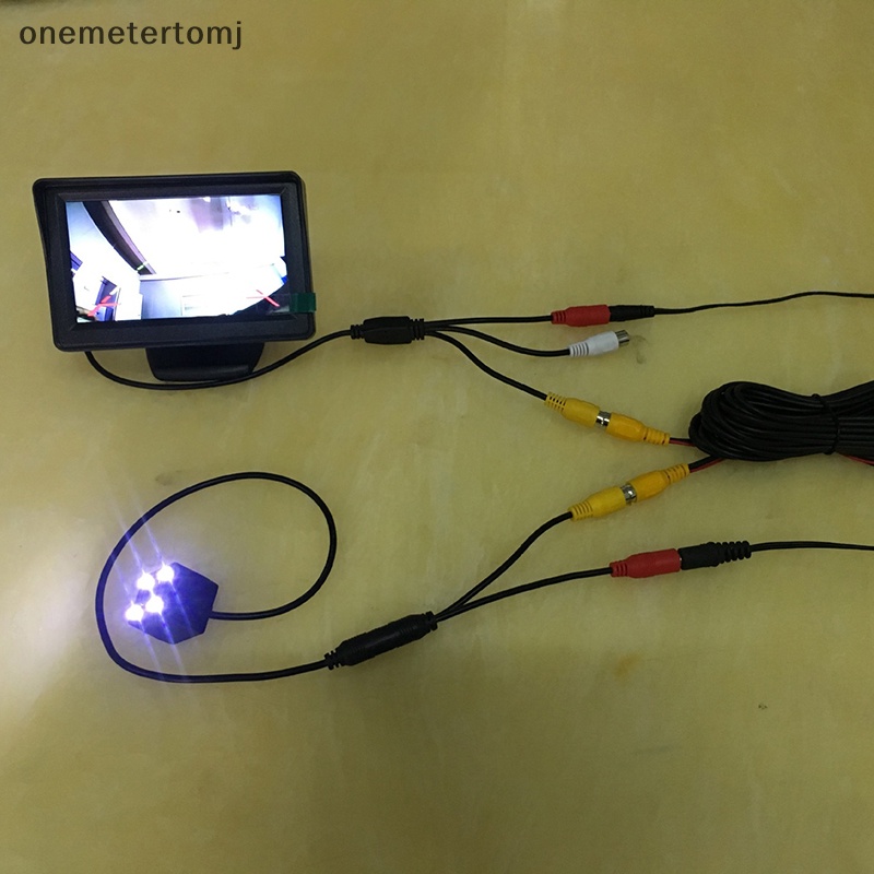 Onemetertomj camera Chiếu Hậu ip68 ccd4 led Chống Thấm Nước Xoay 170 Độ hd Cho Xe Hơi