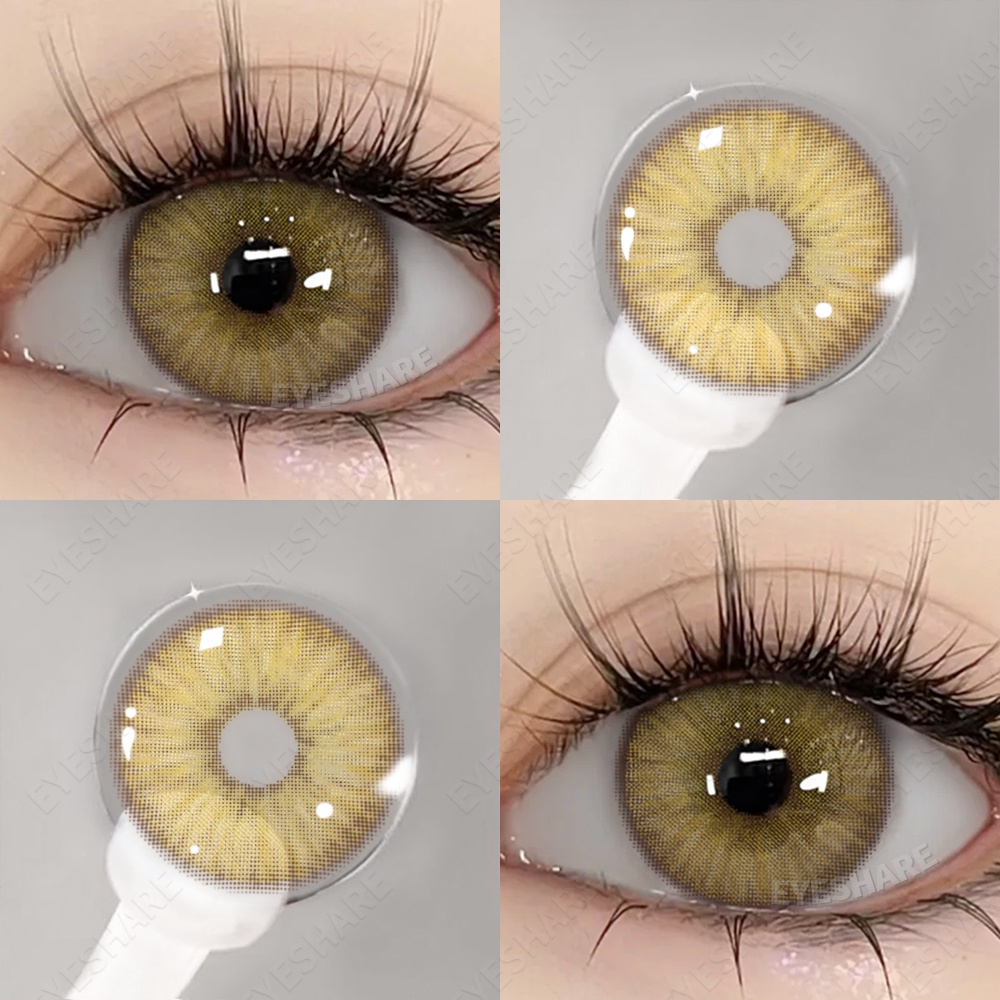 Set 2 Kính Áp Tròng Nhiều Màu Sắc Chuyên Dụng Trang Điểm Mắt