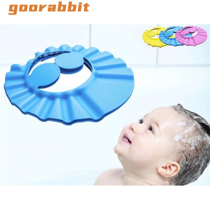 Goorabbit Mũ Tắm Bảo Vệ Tai Chống Nắng Cho Bé Sơ Sinh