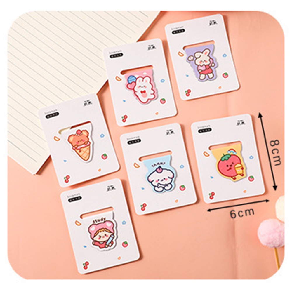 Set 2 Kẹp Nam Châm Đánh Dấu Trang Sách Dễ Thương