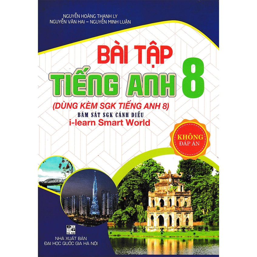 Sách - Bài Tập Tiếng Anh 8 - Không Đáp Án   - HA