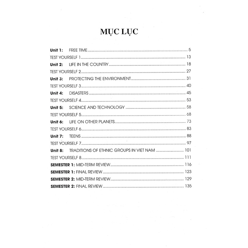 Sách - Bài Tập Tiếng Anh 8 - Không Đáp Án   - HA