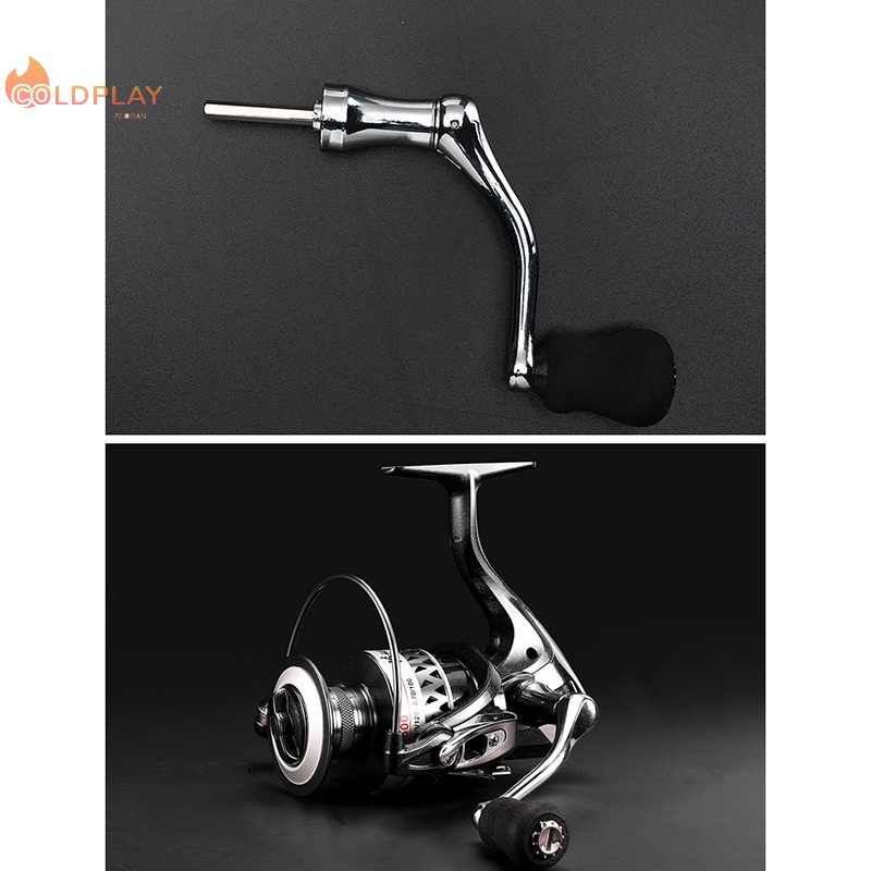 Máy quay tay cầm máy câu cá bằng kim loại máy quay tay cầm xoay được tay cầm mới