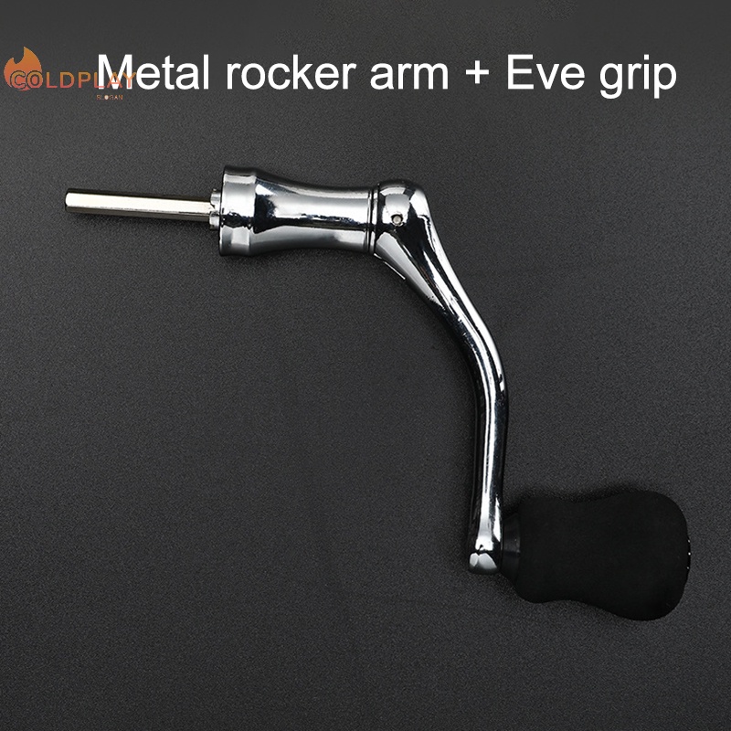 Máy quay tay cầm máy câu cá bằng kim loại máy quay tay cầm xoay được tay cầm mới