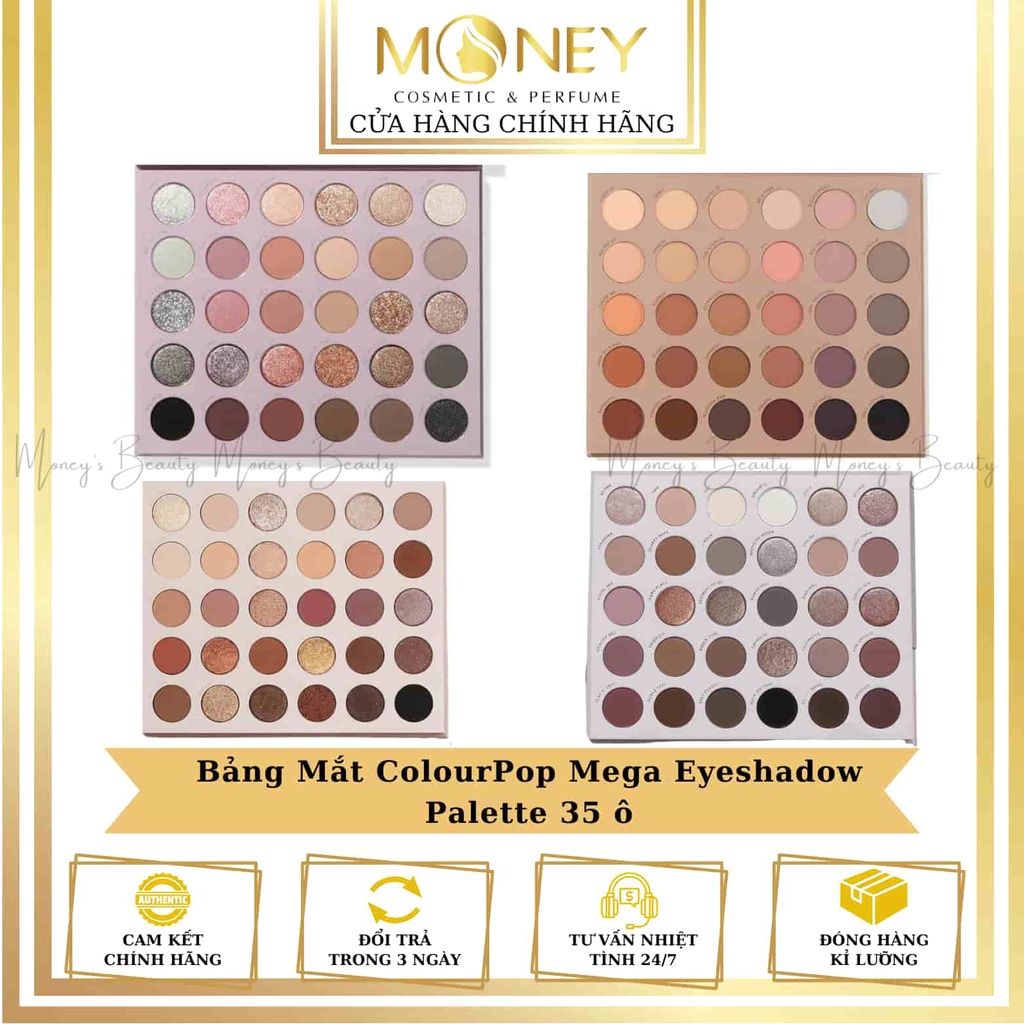 Bảng Mắt ColourPop Mega Eyeshadow Palette 35 ô