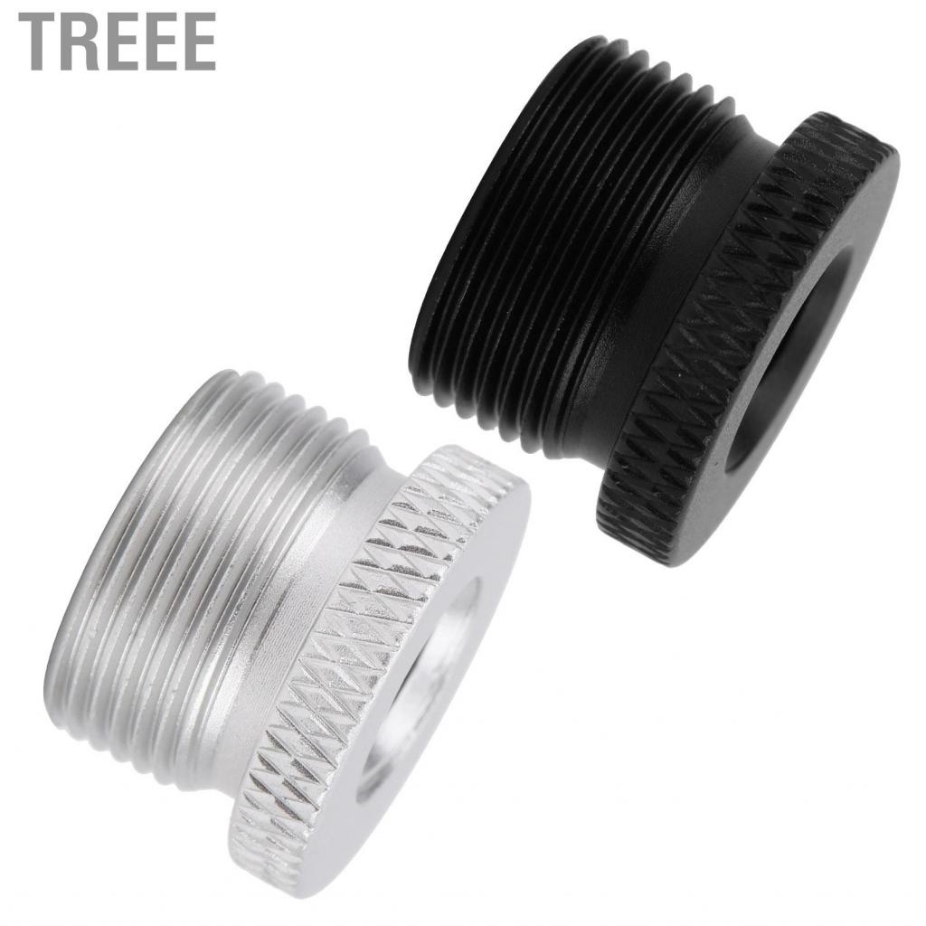 Treee Microphone Screw Adapter 3/8 inch Female to 5/8 Male Thread for Stand Mount