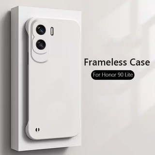 Ốp Cho Honor 90 Lite Pro 90Pro 90Lite 200Pro Honor90 Honor200 5G Chống Sốc Không Khung Matte Cứng PC Ốp lưng Đơn Giản Chống Vân Tay Bảo Vệ Mặt Sau Cặp Đôi