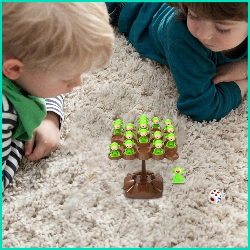 Bộ Đồ Chơi Cân Bằng Hình Khỉ Cây Giúp Giáo Dục Sớm Cho Bé