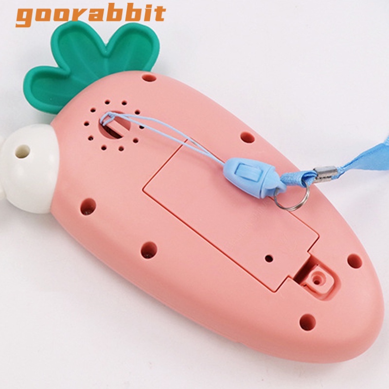 Đồ Chơi Điện Thoại Di Động Hình Dê Hoạt Hình Có Nhạc Giáo Dục Sớm Cho Bé