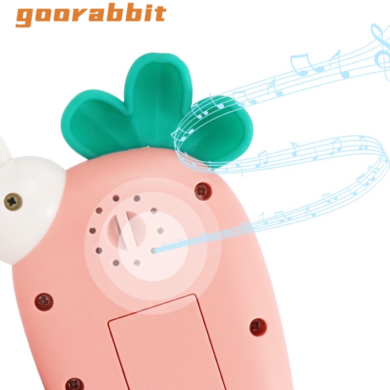 Đồ Chơi Điện Thoại Di Động Hình Dê Hoạt Hình Có Nhạc Giáo Dục Sớm Cho Bé