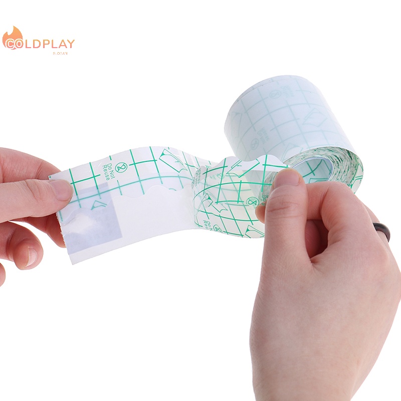 1 cuộn PU tắm không thấm nước dính vết thương Băng Băng cố định y tế băng mới