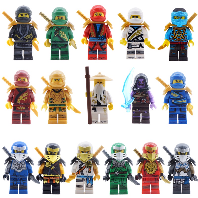 Bộ 12 Mô Hình lego ninjago Mini Cho Bé