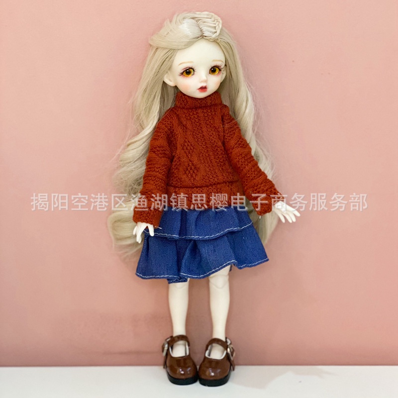 Đầm Công Chúa Thời Trang Xinh Xắn Dành Cho Búp Bê 30cm