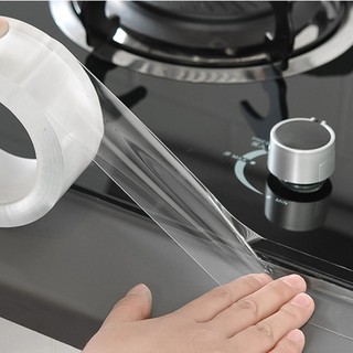 Cuộn băng keo chống thấm tiện dụng dán viền bồn rửa chén phòng tắm  bếp tiện lợi chống ố vàng nấm mốc khe hở-MCKES