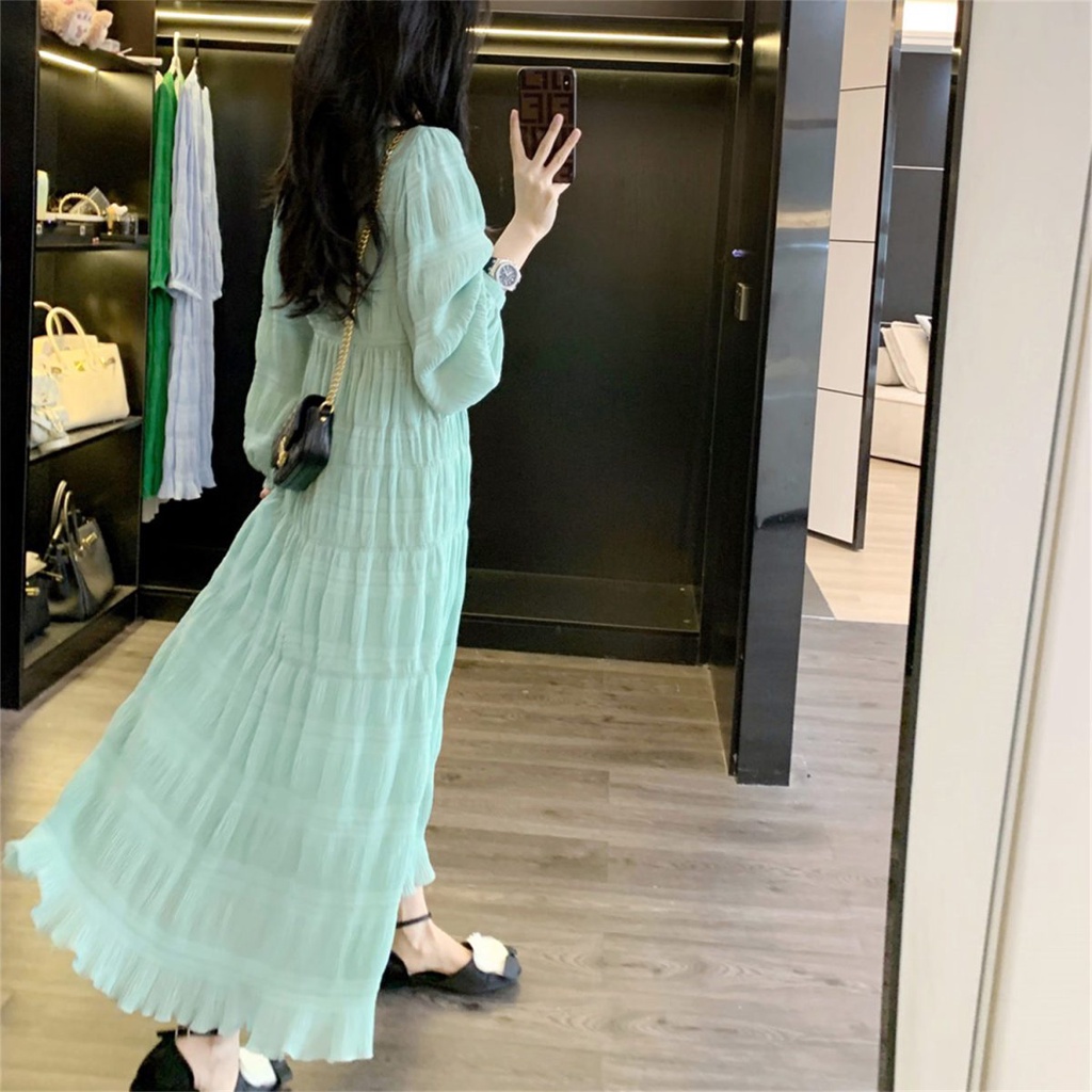 Đầm Thiết Kế Mới Xinh Xắn Thời Trang Mùa Xuân Hè Theo Phong Cách Pháp Cho Nữ